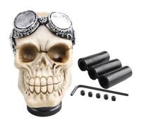 Skeleton Knob - Skull Stick Handle, Demon Shifter Accessory | universall Manual Car Lever Head, uniquee Gothic Decor, Best Use Case for Auto Interior Styling and Shift Personalization