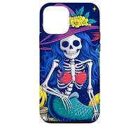 Skeleton Mermaid Witch Halloween Encantamiento Carcasa para iPhone 12 mini