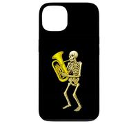 Skeleton Playing Euphonium - Orquesta de Banda de Marcha Carcasa para iPhone 13