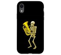 Skeleton Playing Euphonium - Orquesta de Banda de Marcha Carcasa para iPhone XR