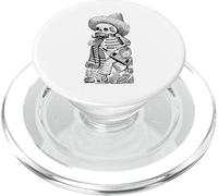 Skeleton Tequila Sugar Skull Dia De Los Muertos Mexicans PopSockets PopGrip para MagSafe