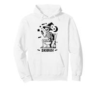 Skeleton Toilet Skibidi Waiting for Halloween Costume Like Sudadera con Capucha