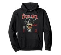 Skeleton Vampire Vintage Streetwear Urban Hip Hop Metal Y2K Sudadera con Capucha