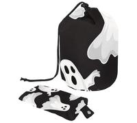 Skeletons and Bones - 1 bolsa de cosméticos con mini bolsa con cremallera, bolsa de aseo de viaje para mujer, organizador de maquillaje con cordón, bolsa portátil impermeable, Multicolor 02,