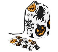 Skeletons and Bones - 1 bolsa de cosméticos con mini bolsa con cremallera, bolsa de aseo de viaje para mujer, organizador de maquillaje con cordón, bolsa portátil impermeable, Multicolor 06,