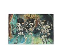 Skeletons are Dancing at A Haunted House Party - Rompecabezas desafiante de 500 piezas