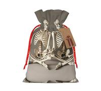 Skeletons - Bolsas reutilizables para artículos festivos y elegantes para todas tus necesidades de regalo para cada ocasión