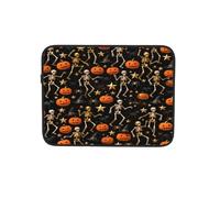 Skeletons Stars Dark Halloween - Funda para laptop, portátil, tablet, maletín para el trabajo, 12 pulgadas