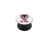 Skenderbeg Albania Mi ADN Bandera de Kosovo Orgullosa PopSockets PopGrip Adhesivo
