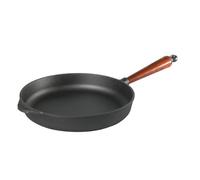 SKEPPSHULT 0285T - Sartén Alta con Canto Alto 5,5 cm y Mango de Madera (28 cm, Apta para inducción)