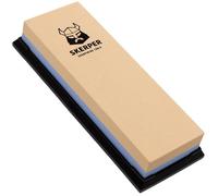 Skerper Basic SH001 Piedra de Afilar Combinada 180/600 Grano, para Dar Forma y Afilar un Cuchillo sin Filo
