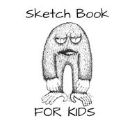 Sketch Book For Kids: Sketchbook Notebook for Drawing, Writing, Painting, Sketching or Doodling, 120 Pages, 8.5 x 11: Great Big Size - Fun Design Kids Will LOVE!