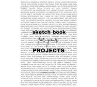 Sketch book for your projects