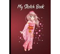 Sketch Book: Notebook for Drawing, Writing, Sketching, Doodling or Water Color Painting- 120 Pages, 8.5x11 (Premium Anime Girl Cover Vol.3)