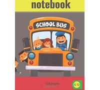 sketch book notebook SCHOOL BUS: notebook for drawing,drawing notebook,120 pages,size 8.5 x 11