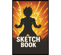Sketch Book: Sketchbook For Artist Drawing Blank Paper Pad 6" x 9": Notebook 120 Pages Blank Paper Book With Abstract Page For - Anime Lovers Sketch Book