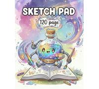 Sketch Pad - Drawing Books for Kids 6-10: Drawing Pad , 120 Blank Pages , 8.5 x 11 Inches Large Notebook For Sketching