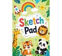 Sketch Pad for Kids: Cute Jungle Animals Drawing Book for Boys & Girls | Fun Sketchbook for Creative Kids | Blank Drawing Pad Gift for Children