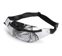 Sketch Pug - Cangurera deportiva para adultos y niños, para hombres y mujeres, Sketch Pug Cute Puppysketch Pug Cute Puppy, Talla única, Riñoneras