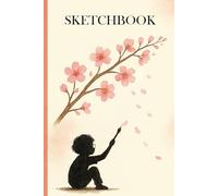 Sketchbook 6 x 9 Inches - 124 Blank Pages - Cherry Blossom Watercolor Art - Drawing Journal for Artists and Creatives: Elegant Sakura-Themed Dot Grid ... Sketching, Doodling, and Creative Journaling