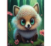 Sketchbook: Cute Animal Sketchbook |Fun Color Theme | Popular 7.5 x 9.25 Dimensions | 100 High Quality Blank Pages | A Unique Notebook for All Artists | For Kids, Tweens, Teens, Adults, Girls