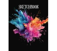 Sketchbook: Cute, Fun & Bright Design | 110 Blank Pages | 8.5x11 in. | Perfect for Drawing, Painting, Doodling | Great for all ages