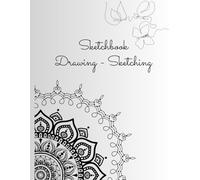 Sketchbook - Drawing, Sketching and Design - 100 Dotted pages, Ideal For Teens, Adults and Kids: Dotted Notebook for sketching and Notes with dotted ... for crative drawing, planning or writing