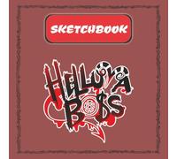 Sketchbook for fans of Helluva Boss: A Cute Square Sketchbook for Drawing, Doodling, Manga, Cartoons & Creative Art | 120 Blank Pages | 8.5 x 8.5 (Helluva Boss Fan Art)