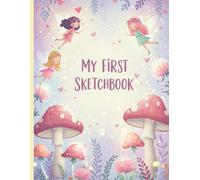 Sketchbook For Girls: Drawing Journal for Little Artists. 120 pages, 8.5 x 11 inches.