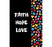 Sketchbook for Kids and for everyone, format A5, 100 sheets, 200 pages, white pages, for Coloring, Drawing, faith hope love