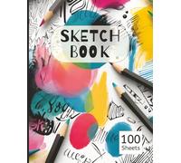 Sketchbook for Teens & Adults - Creative Drawing Pad: 8.5 x 11" | 200 Pages, 100 Sheets | Perfect for Sketching, Doodling & Art Practice