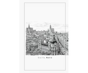 Sketchbook Profesional de Arquitectura, A5, 200 Páginas, Tapa Dura, Madrid: Cuaderno de bocetos, ideas y dibujos arquitectónicos