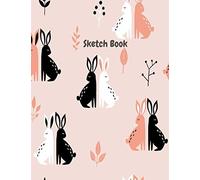 SKETCHBOOK: White Drawing Paper for Kids and Girls . 8.5" X 11", 120 Pages for Sketching, Painting, Creative Doodling, Writing and Journaling. (Glossy Cover)