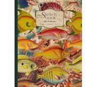 Sketchbook with Fish & Marine Life Vintage Scientific Illustration: Aesthetic Sea Notebook for Sketching, Journaling, or Doodling | Large Size: 8.5" x 11" | 100 Blank Pages