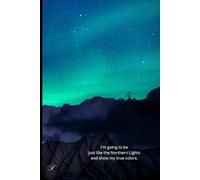 Sketchbook with Northern Lights Cover: for all artist's drawings and doodles