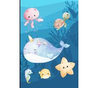 Sketchbook with Under the Sea Animals Cover: for all artist's drawings and doodles