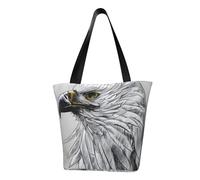 Sketching an eagle - Bolso de hombro de moda para mujer, bolso de compras, adecuado para viajes de fin de semana, bolsa de mensajero