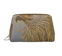 Sketching An Eaglemakeup - Bolsa organizadora de cosméticos, bolsa de almacenamiento con cremallera para cepillos (tamaño grande), Dibujar un águila, Talla única