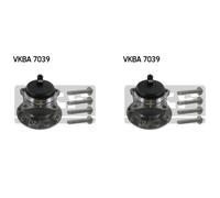 SKF 2x Cubo Kit Cojinete de Rueda Trasero para Citroën Berlingo C4 Gran Picasso