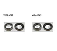 SKF 2x Cubo Kit Cojinete de Rueda Trasero para Dodge Nitro Durango Jeep Cherokee