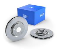 SKF 2x Discos de Freno Delanteros Ventilado Revestido para Peugeot 206 Hatchback