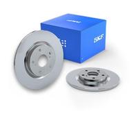 SKF 2x Discos de Freno Traseros Completo Recubierto para Fiat 500 Panda Ford Ka