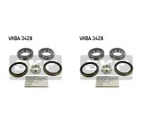 SKF 2x Eje de Rueda Juego Cojinetes Delant. para Fiat Ducato Caja Citroën Jumper