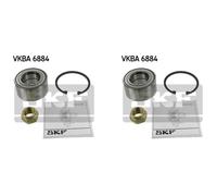 SKF 2x Eje de Rueda Juego Cojinetes Delant. para Mitsubishi COLT VI Z3A Z2A CJ