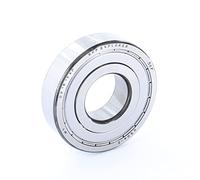SKF 6306-Z - Rodamiento de bolas de ranura profunda radial, 30 ID, acero para rodamientos