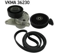 SKF Juego De Correas De Poly V Para Volvo V70 II P80_ SW 875 876