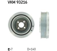 SKF Polea De Cigüeñal Para Fiat Ducato Kasten 250 120 Multijet 2.3 D