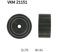 SKF VKM 21151 Polea de inversión y guía, correa de distribución