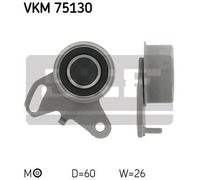 SKF Polea tensora, correa distribución para HYUNDAI: Sonata, Santamo & MITSUBISHI: Galant, SANTAMO & GALLOPER: Santamo (Ref: VKM 75130)