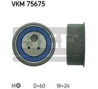 SKF Polea tensora, correa distribución para MITSUBISHI: Outlander, Grandis (Ref: VKM 75675)